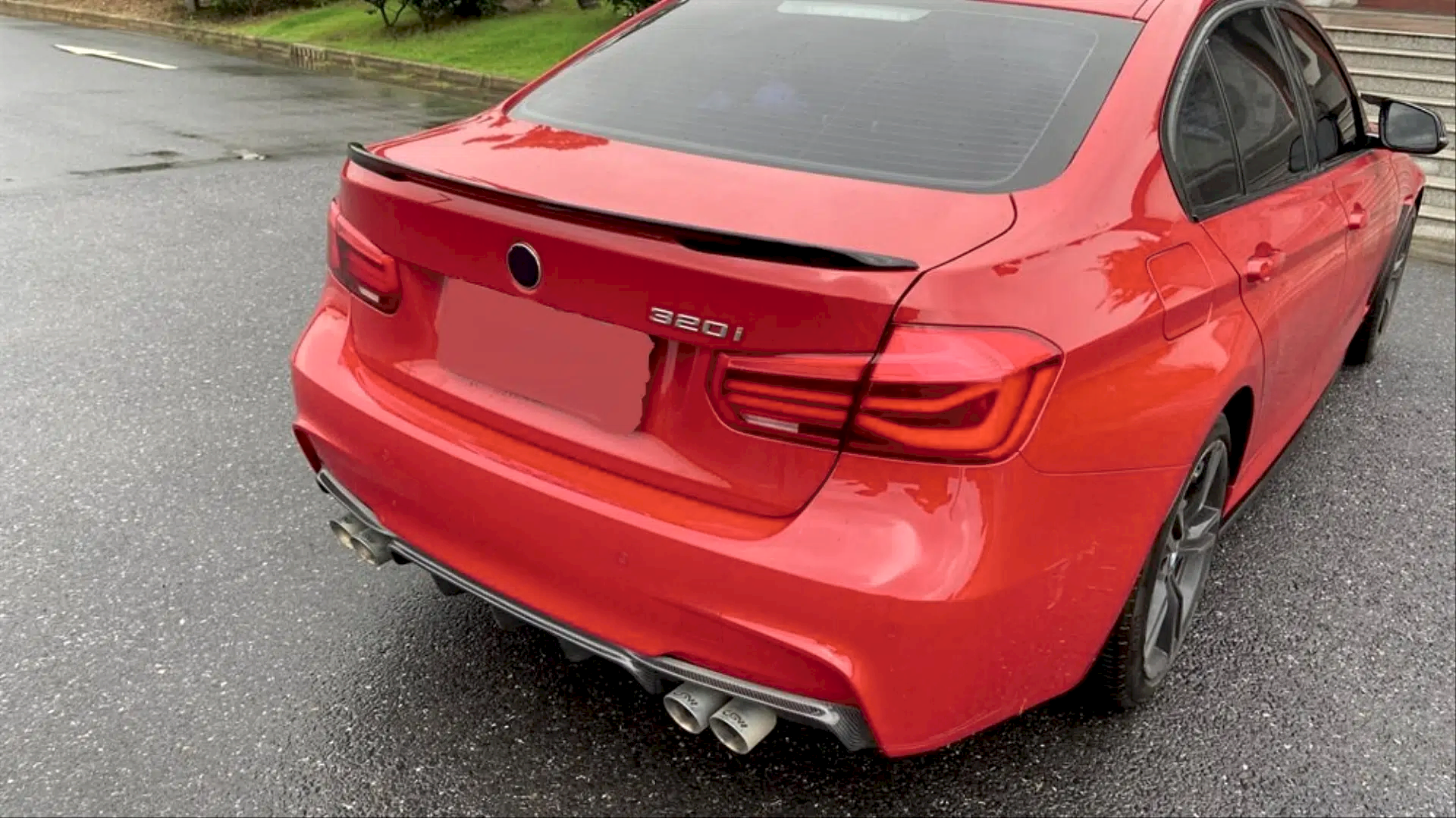 3 SERISI F30 2012-2018 IÇIN UYUMLU MT HYBRID SPOILER PIANO BLACK