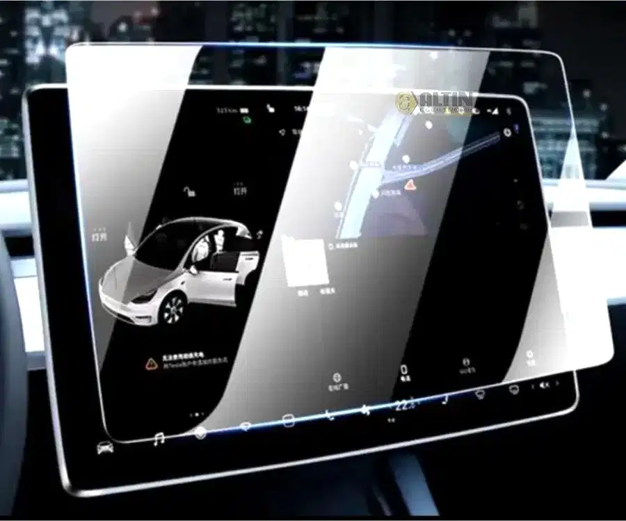Tesla Model Y İçin Uyumlu15 İnç Navigasyon Uyumlu Nano Ekran Koruyucu 2021 2023